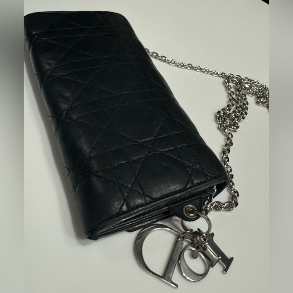 Christian Dior cannage wallet on chain - Picture 6 of 16